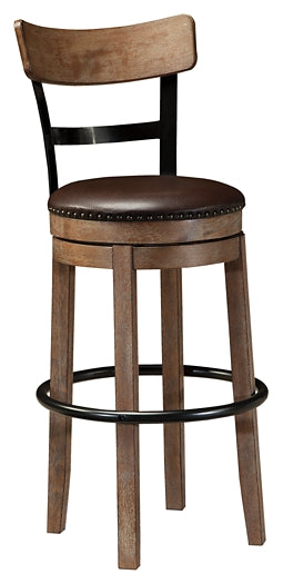 Ashley Express - Pinnadel UPH Swivel Barstool (1/CN)