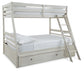 Ashley Express - Robbinsdale Twin over Full Bunk Bed with Storage