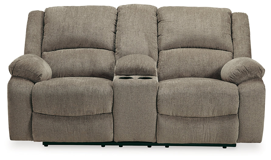 Draycoll DBL REC PWR Loveseat w/Console