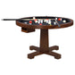 Marietta 5-piece 3-in-1 Dining and Game Table Set Tobacco