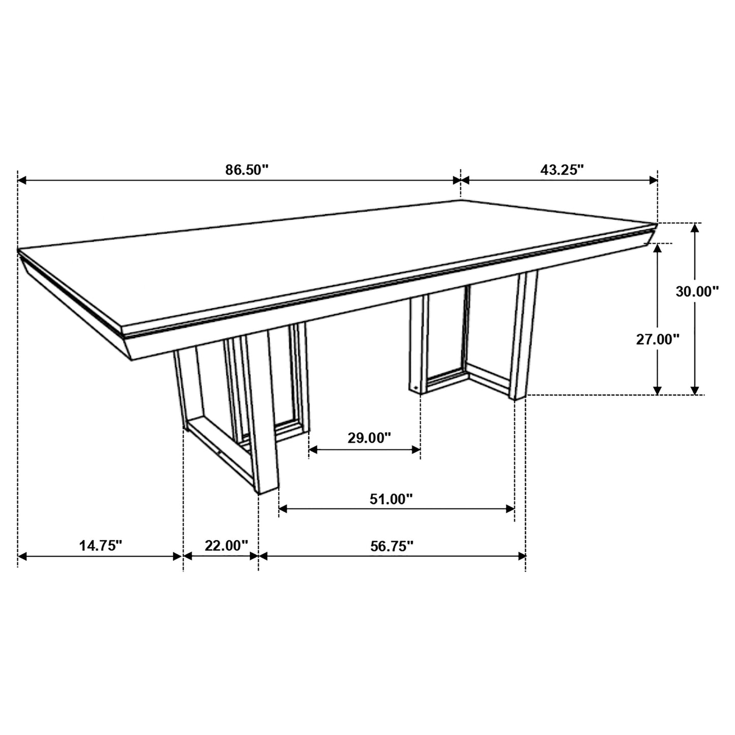 Kelly 7-piece Rectangular Dining Table Set Dark Grey