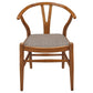 Dinah Wood Wishbone Dining Side Chair Walnut (Set of 2)