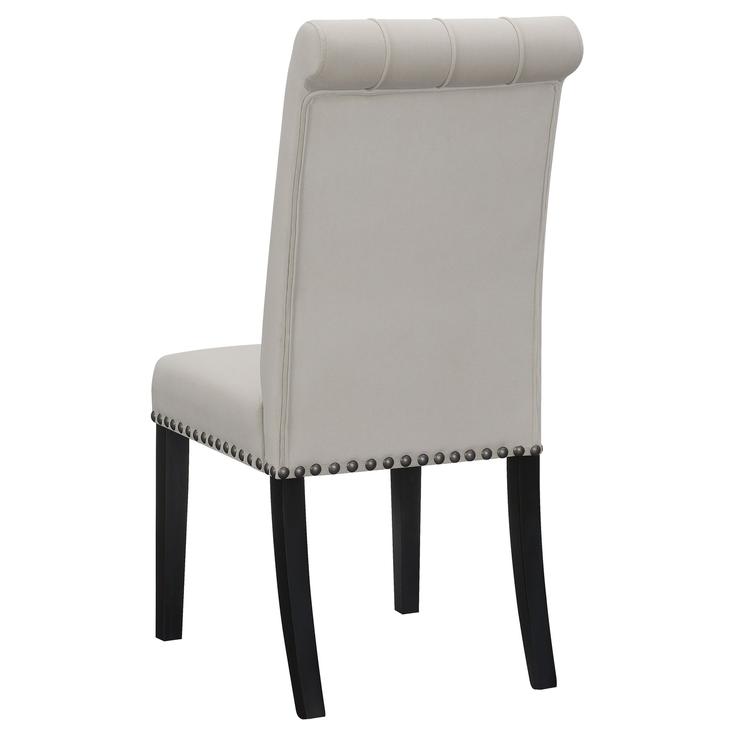 Alana Velvet Upholstered Dining Side Chair Sand (Set of 2)