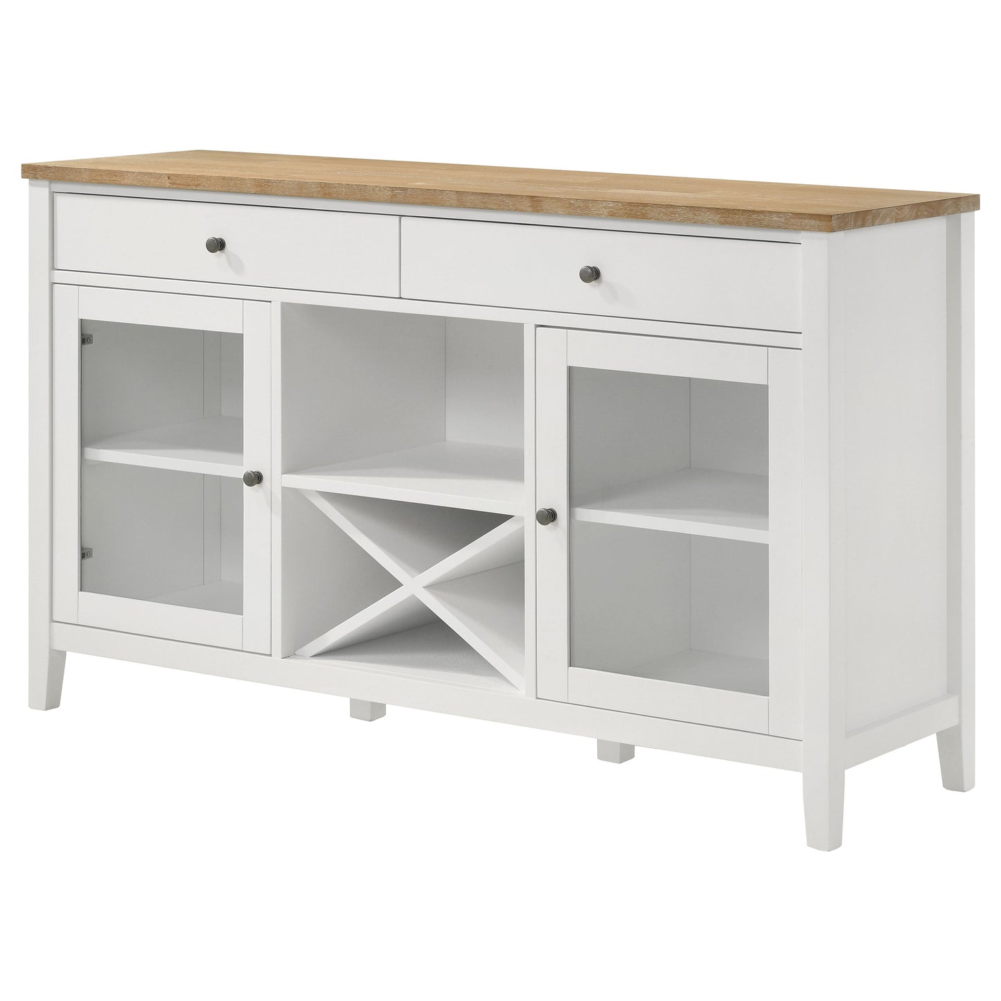 Hollis 2-door Dining Sideboard Buffet Storage Cabinet White