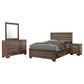 Kauffman 4-piece Eastern King Bedroom Set Washed Taupe