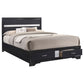 Miranda 4-piece Eastern King Bedroom Set Black