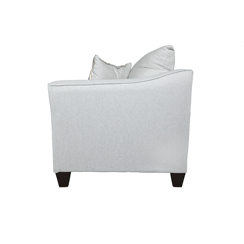 Salizar Upholstered Flared Arm Sofa Sand