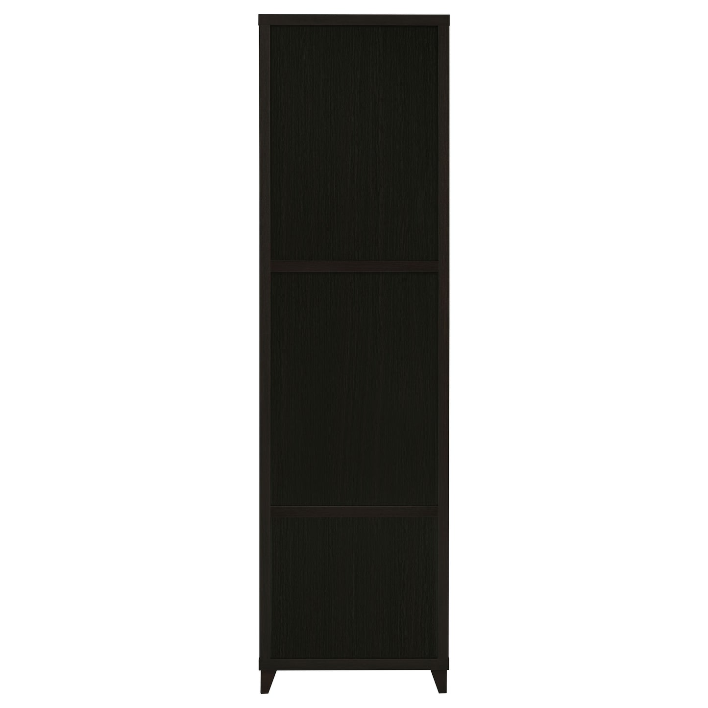 Lewes 4-shelf Engineered Wood Media Tower Cappuccino