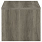 Felix 1-drawer Engineered Wood Side End Table Grey Driftwood