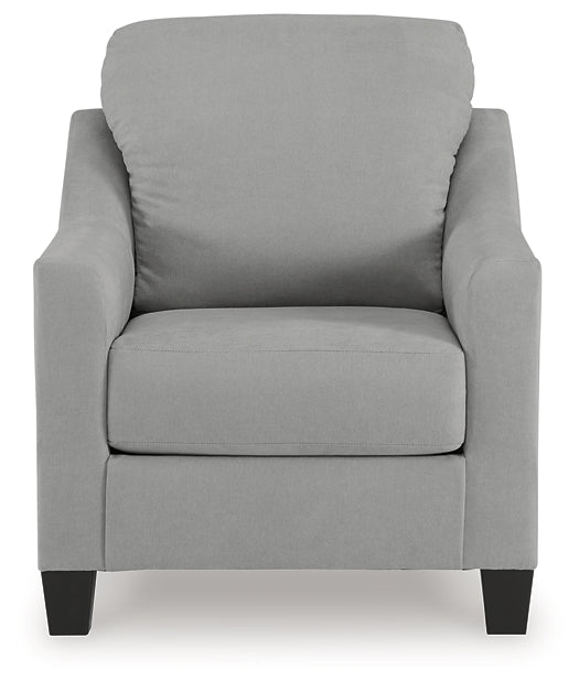 Adlai Chair and Ottoman