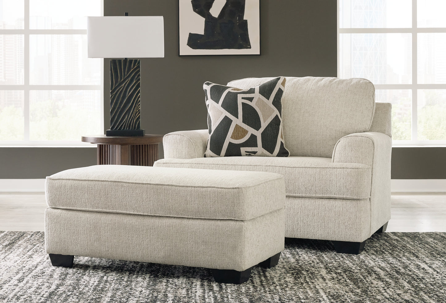 Heartcort Sofa, Loveseat, Chair and Ottoman