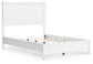 Binterglen Full Panel Bed with Mirrored Dresser and 2 Nightstands