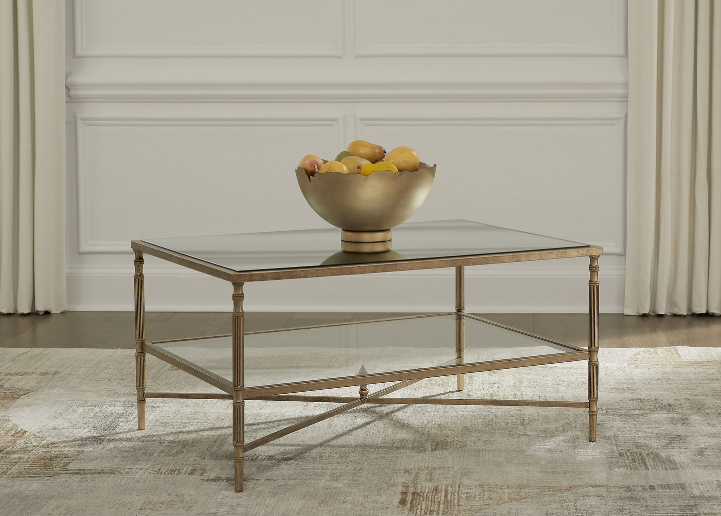 Ashley Express - Cloverty Coffee Table with 2 End Tables