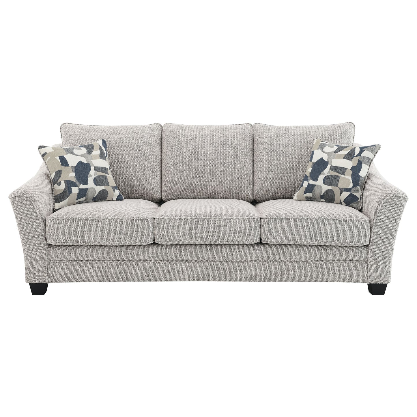 Tomkins Boucle Upholstered Sofa Light Grey