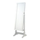 Yvonne Cheval Mirror with Jewelry Storage Dove Grey