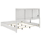 Ives 4-piece Queen Bedroom Set White High Gloss