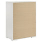 Ives 5-drawer Bedroom Chest of Drawers White High Gloss