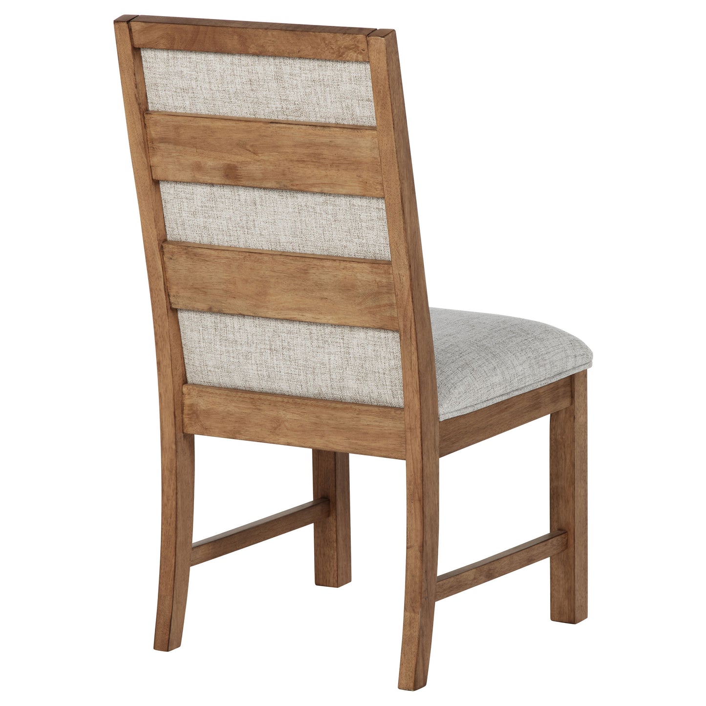 Bruner Upholstered Dining Side Chair Natural Brown (Set of 2)