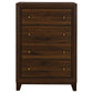 Welsley 4-drawer Chest of Drawers Walnut