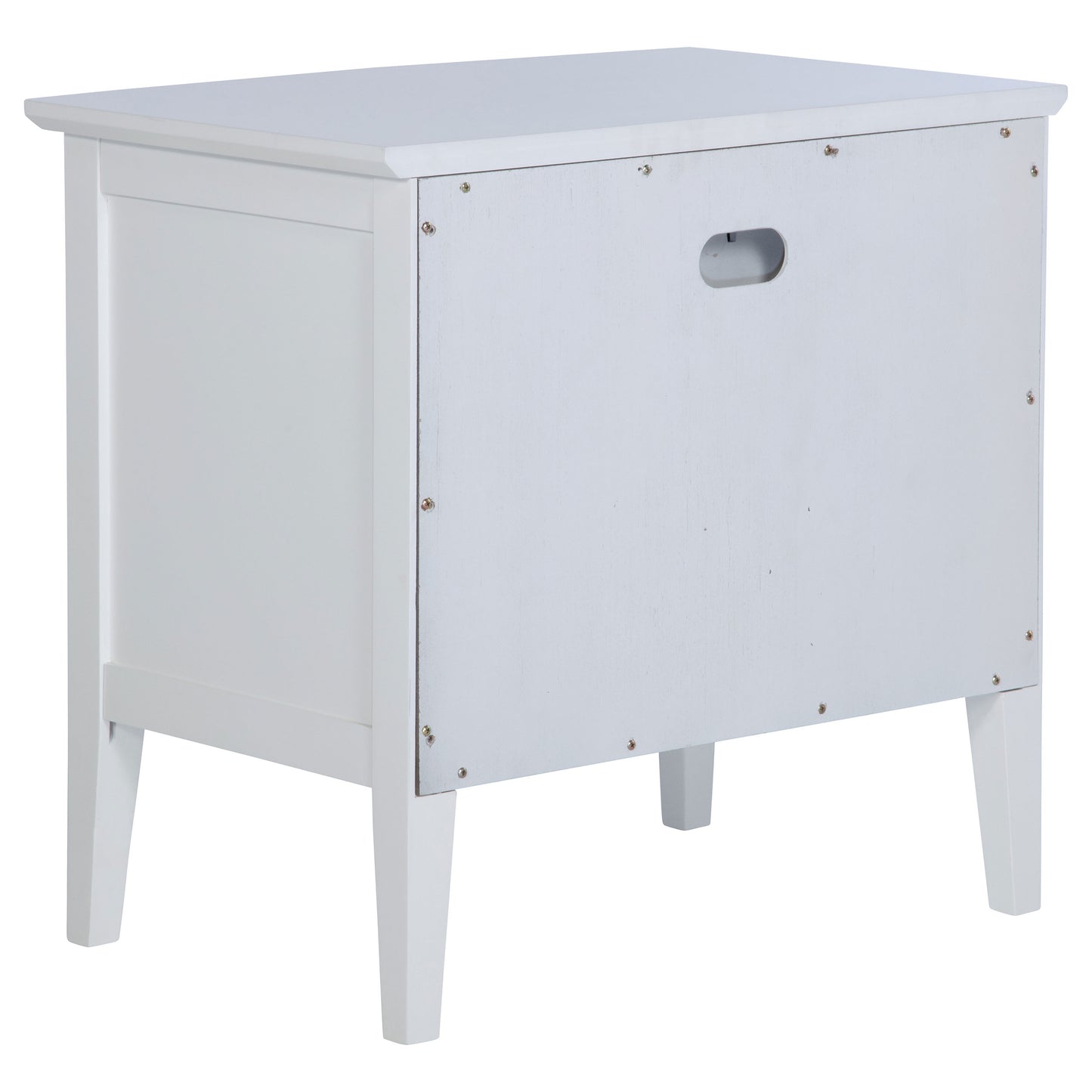 Bexhill 1-drawer Nightstand Bedside Table White