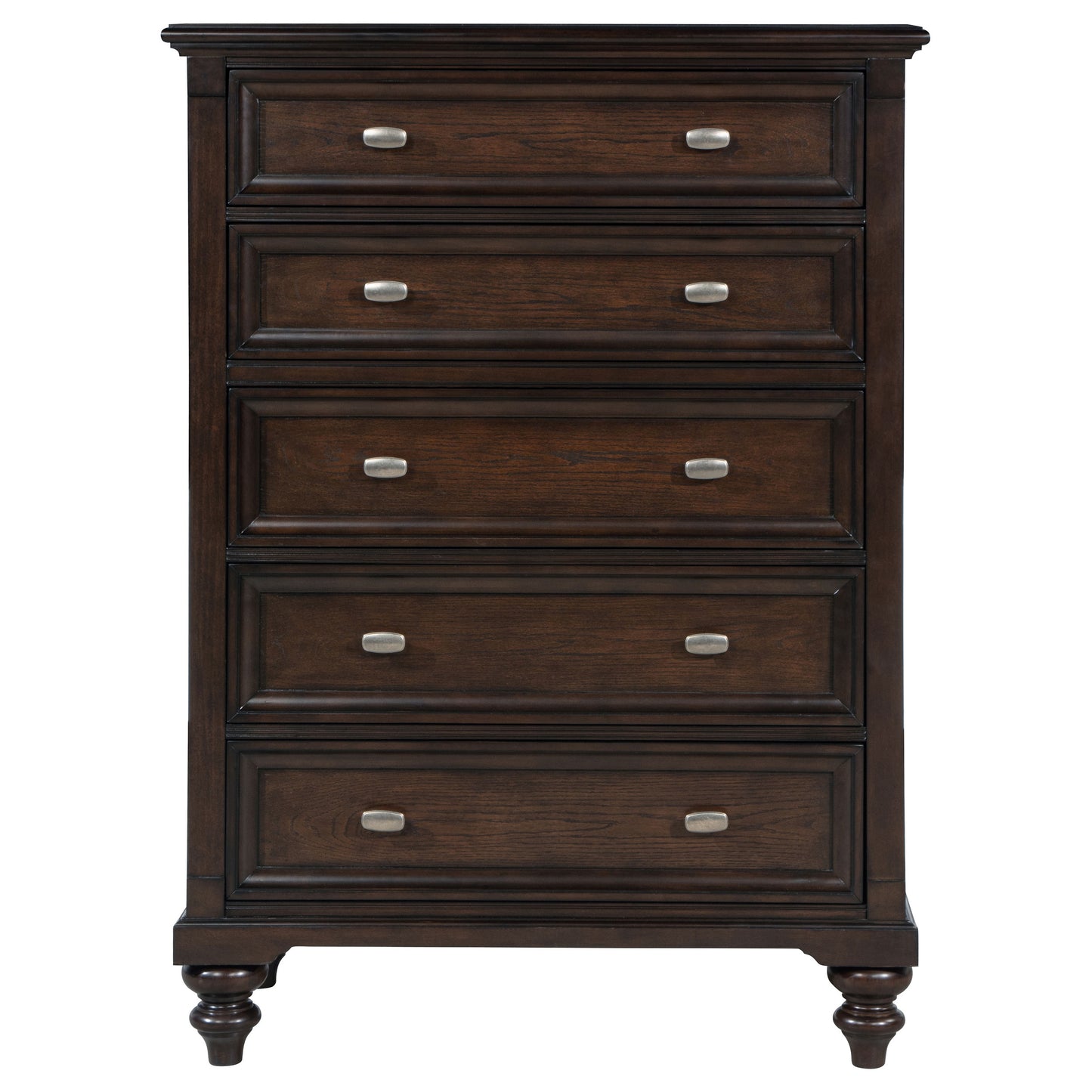 Andover 5-drawer Chest of Drawers Dark Oak