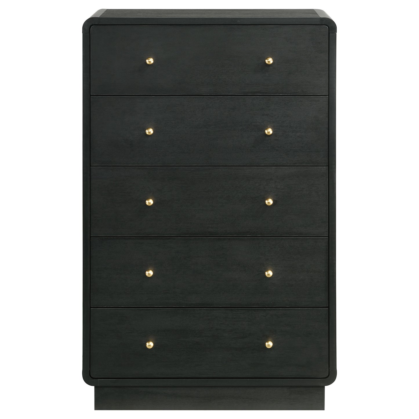 Cavelle 5-drawer Chest of Drawers Black