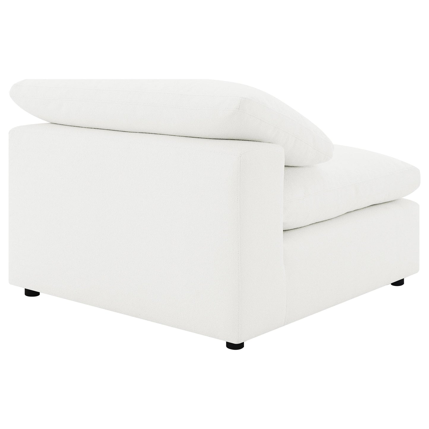 Raleigh 5-piece Boucle Upholstered Modular Sectional Ivory