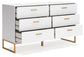 Ashley Express - Socalle Full Panel Headboard with Dresser and Chest