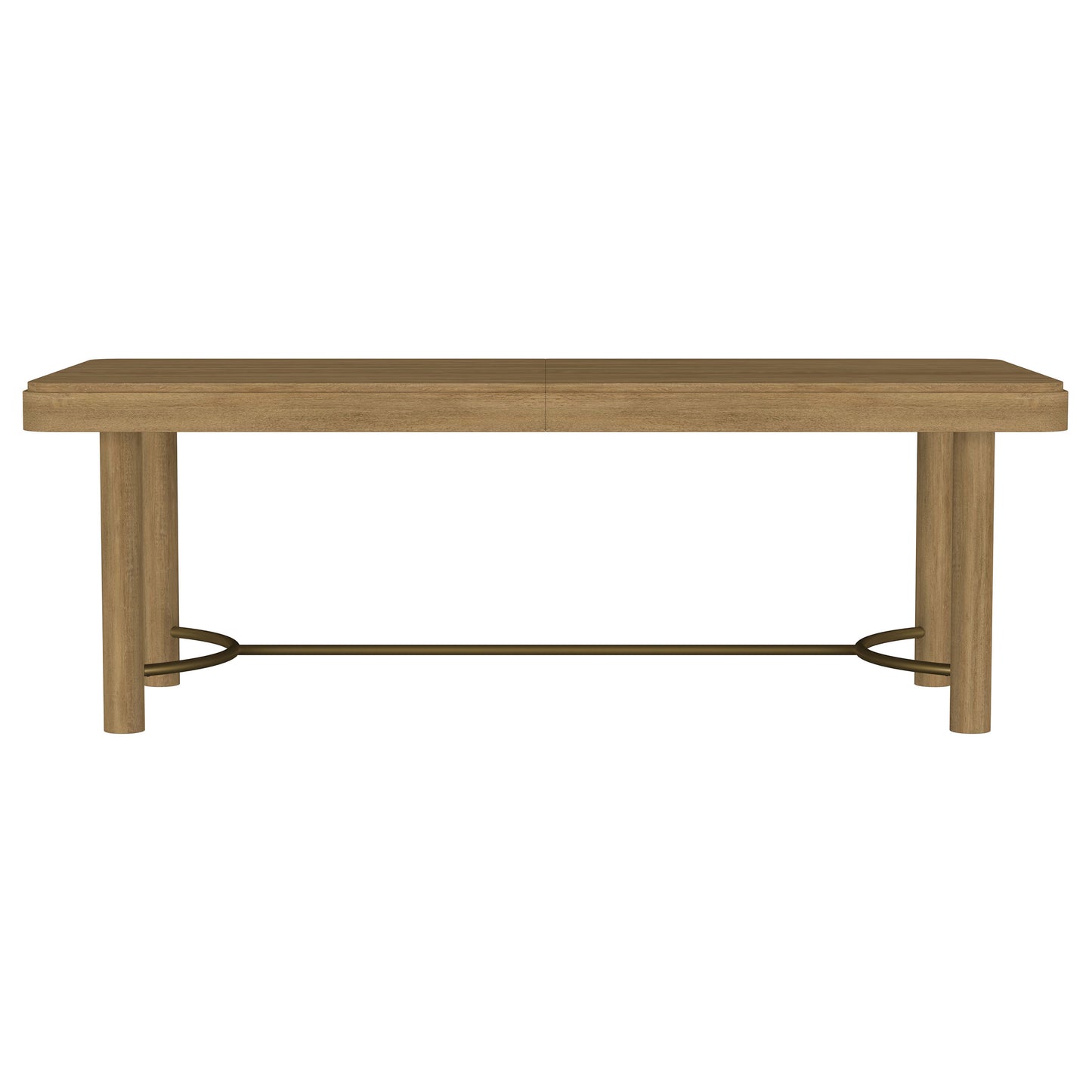 Arini 104-inch Extension Leaf Dining Table Sand Wash