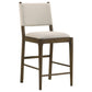 Ottowa Upholstered Counter Side Chair Brown (Set of 2)