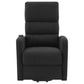 Amsdell Upholstered Power Lift Recliner with Remote Black