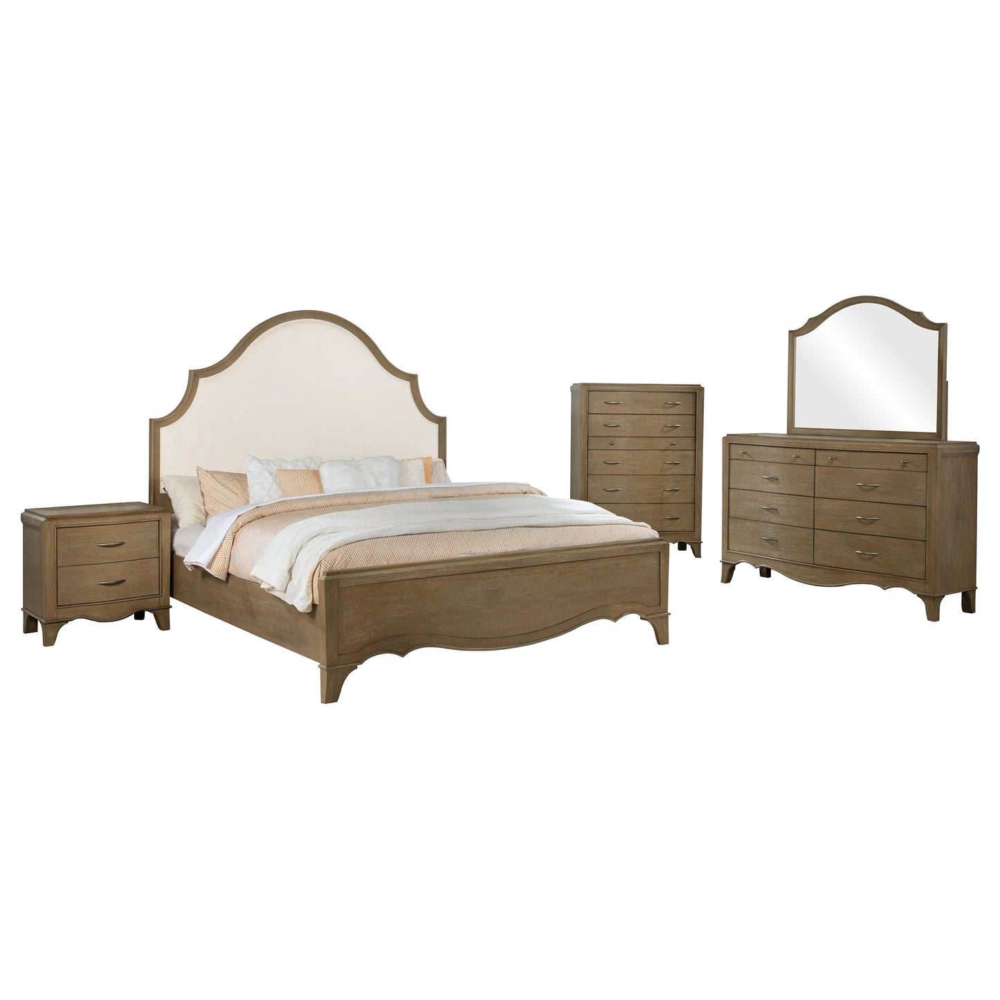 C KING BED 5 PC SET