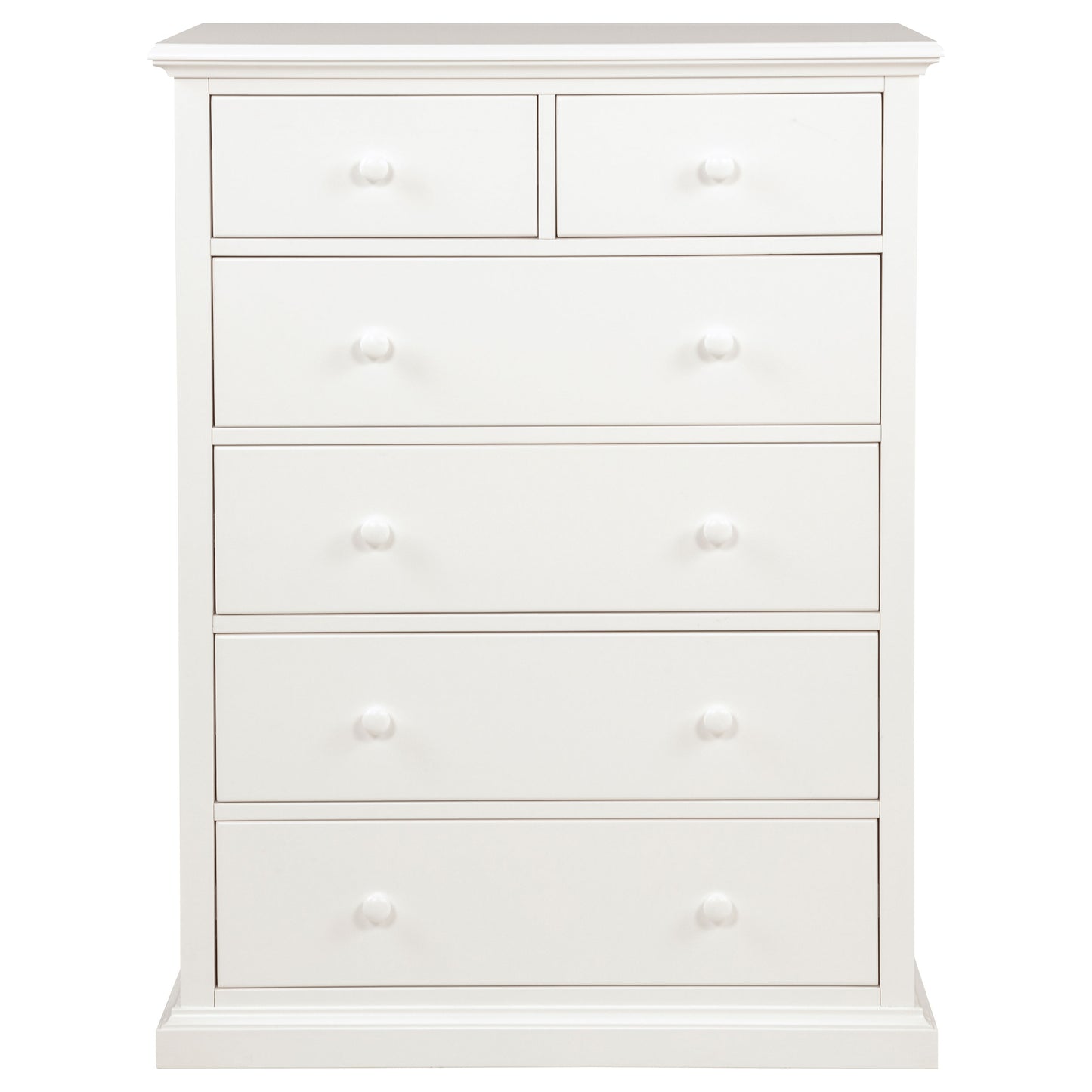 Sumerlin 6-drawer Bedroom Chest of Drawers White