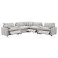 Collins 7-piece Modular Power Reclining Sectional Grey