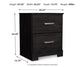 Ashley Express - Belachime Two Drawer Night Stand