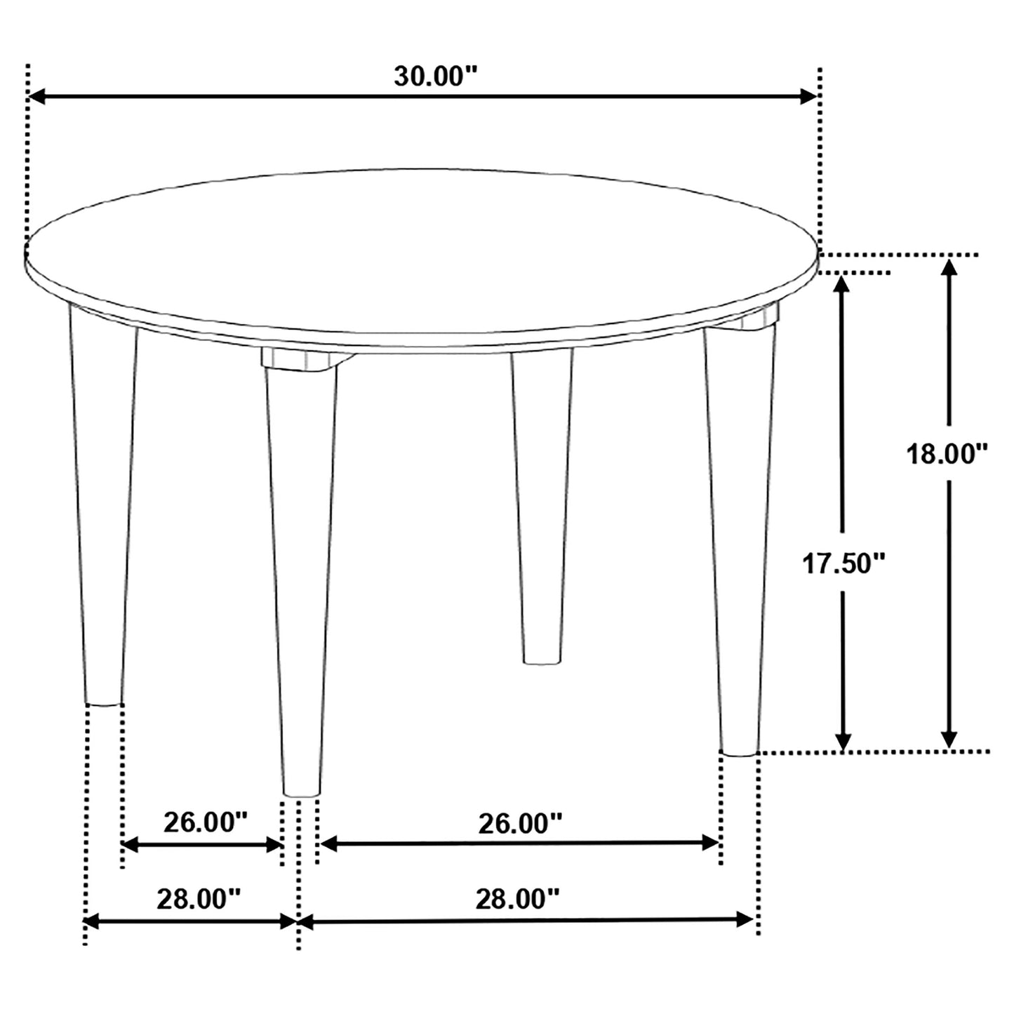 Aldis 3-piece Coffee and End Table Set White