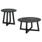 Skylark 2-piece SmartTop Coffee and End Table Set Black