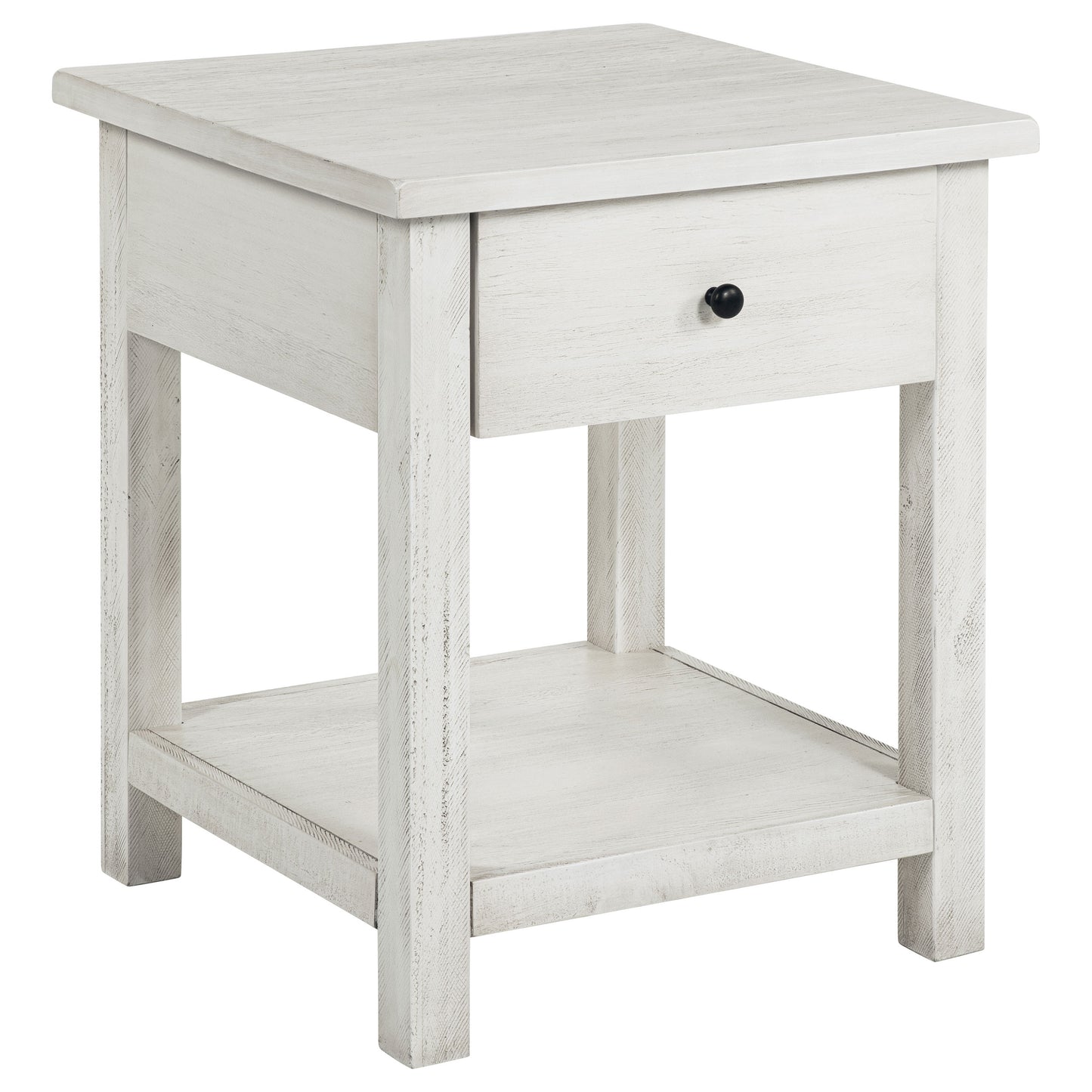 Payne 3-piece Coffee and 1-drawer End Table Set White