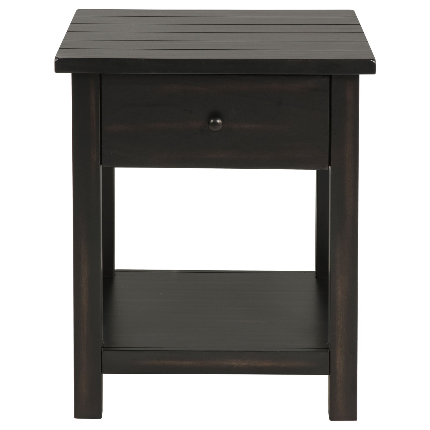 Payne 3-piece Coffee and 1-drawer End Table Set Java