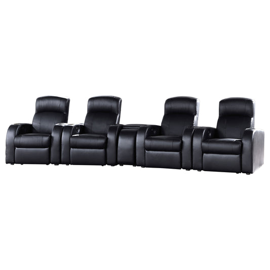 Cyrus 5-piece Upholstered Home Theater Seating