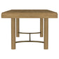 Arini 7-piece Extension Leaf Dining Table Set Black