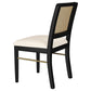 Arini 7-piece Extension Leaf Dining Table Set Black