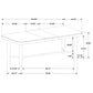 Arini 9-piece Extension Leaf Dining Table Set Black