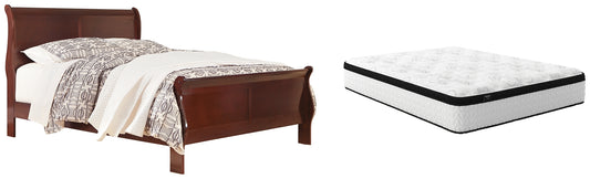 Ashley Express - Alisdair Queen Sleigh Bed with Mattress