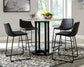 Ashley Express - Centiar Counter Height Dining Table and 4 Barstools