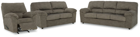 Norlou Sofa, Loveseat and Recliner