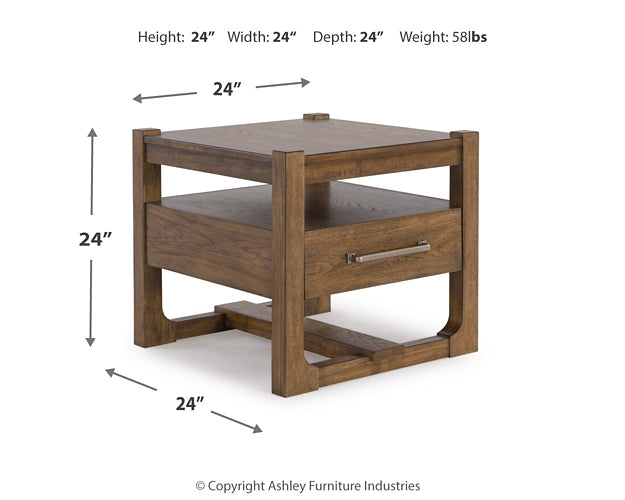 Ashley Express - Cabalynn Coffee Table with 2 End Tables