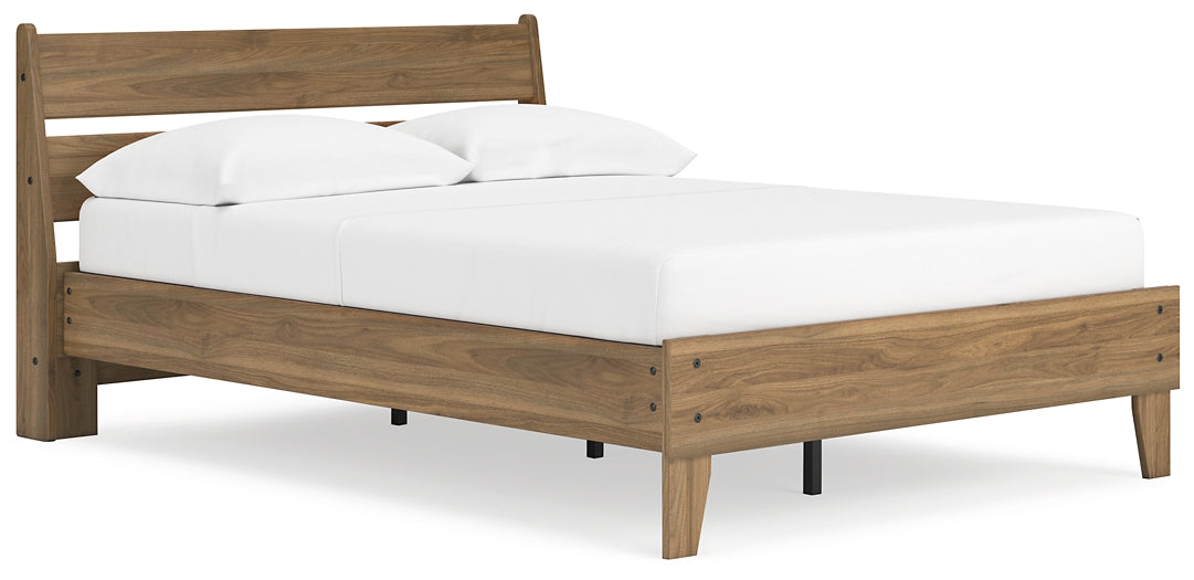 Ashley Express - Deanlow  Platform Panel Bed