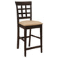 Gabriel 9-piece Square Counter Height Dining Set Cappuccino