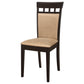 Gabriel Closed Back Dining Side Chair Cappuccino (Set of 2)